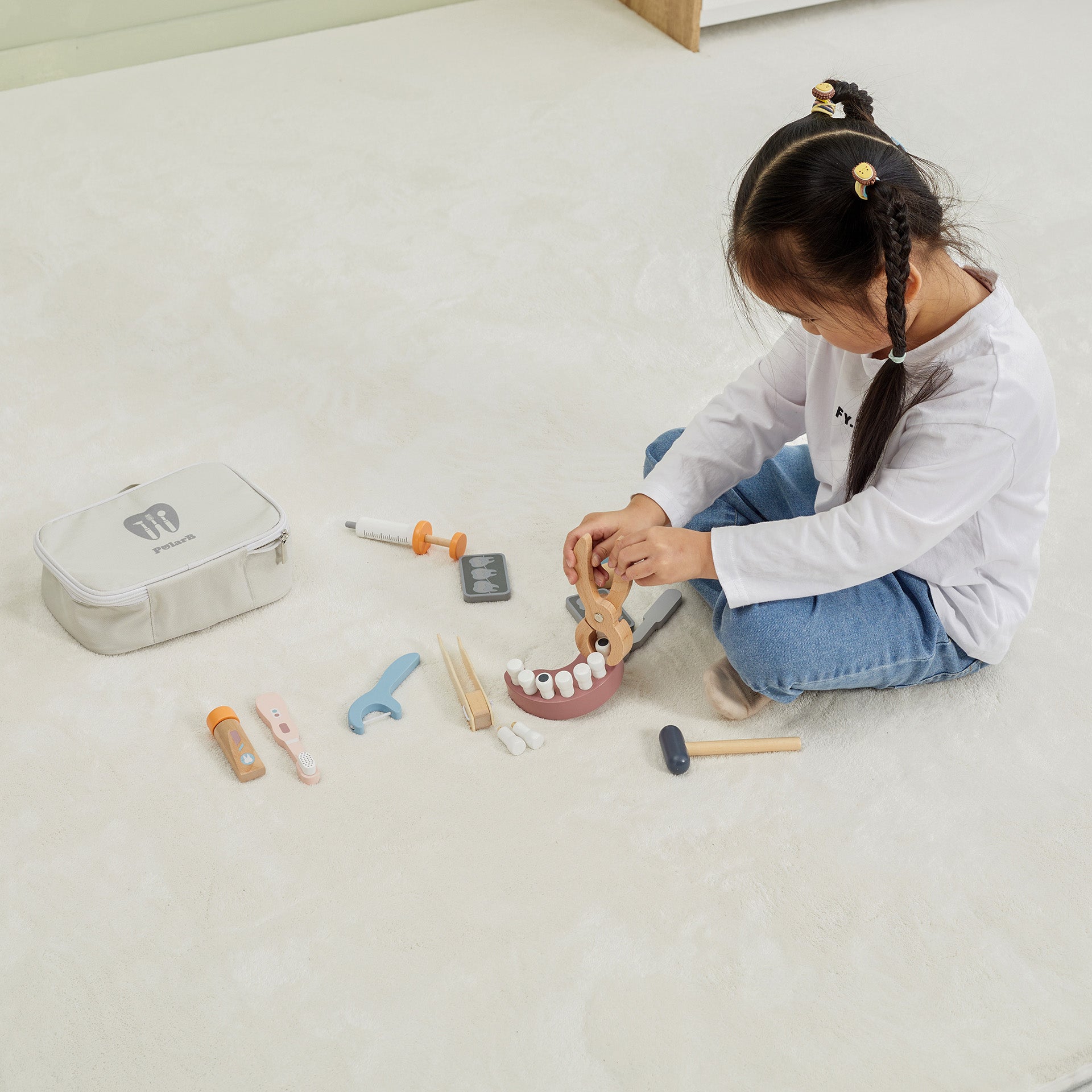Wooden Dentist Play Set