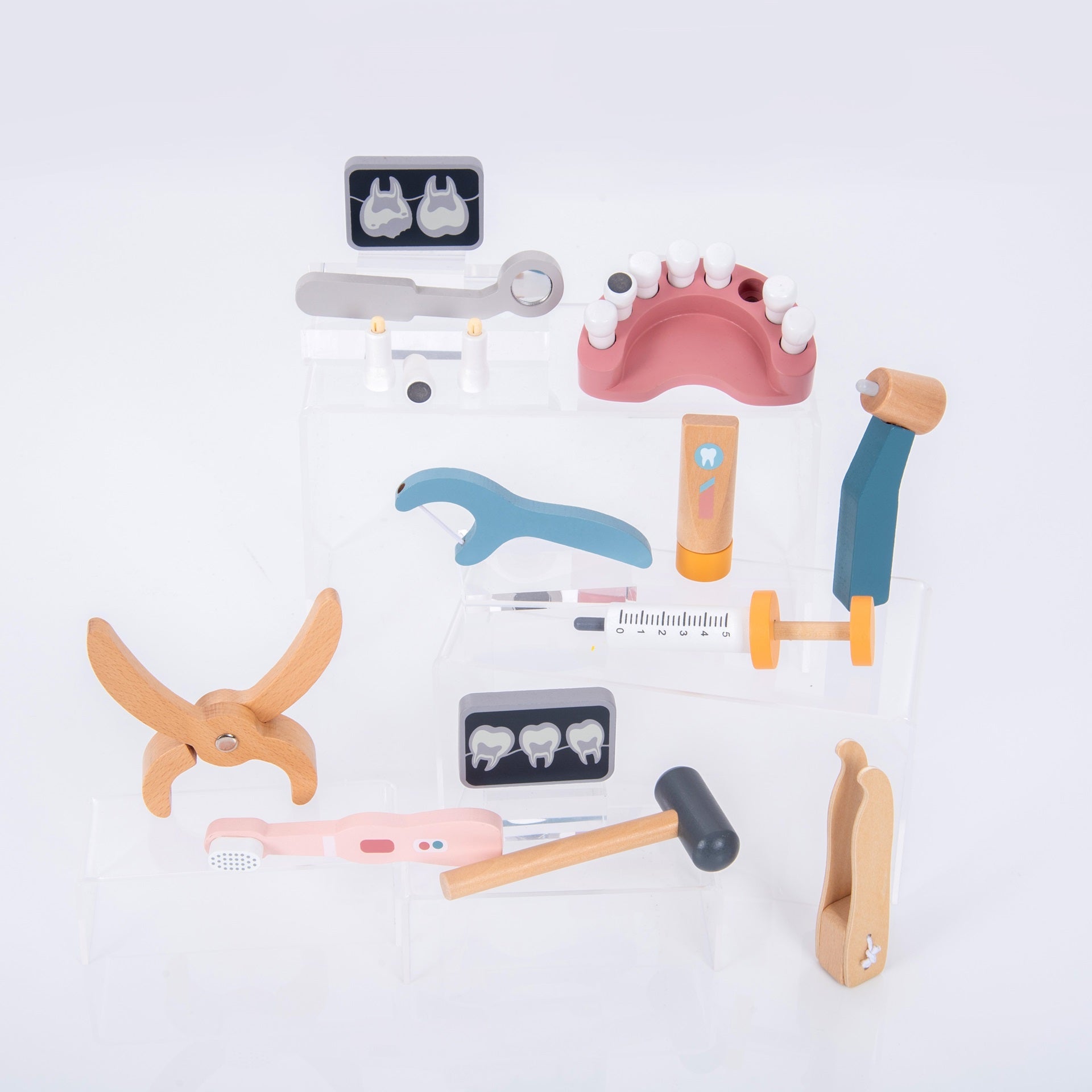 Wooden Dentist Set