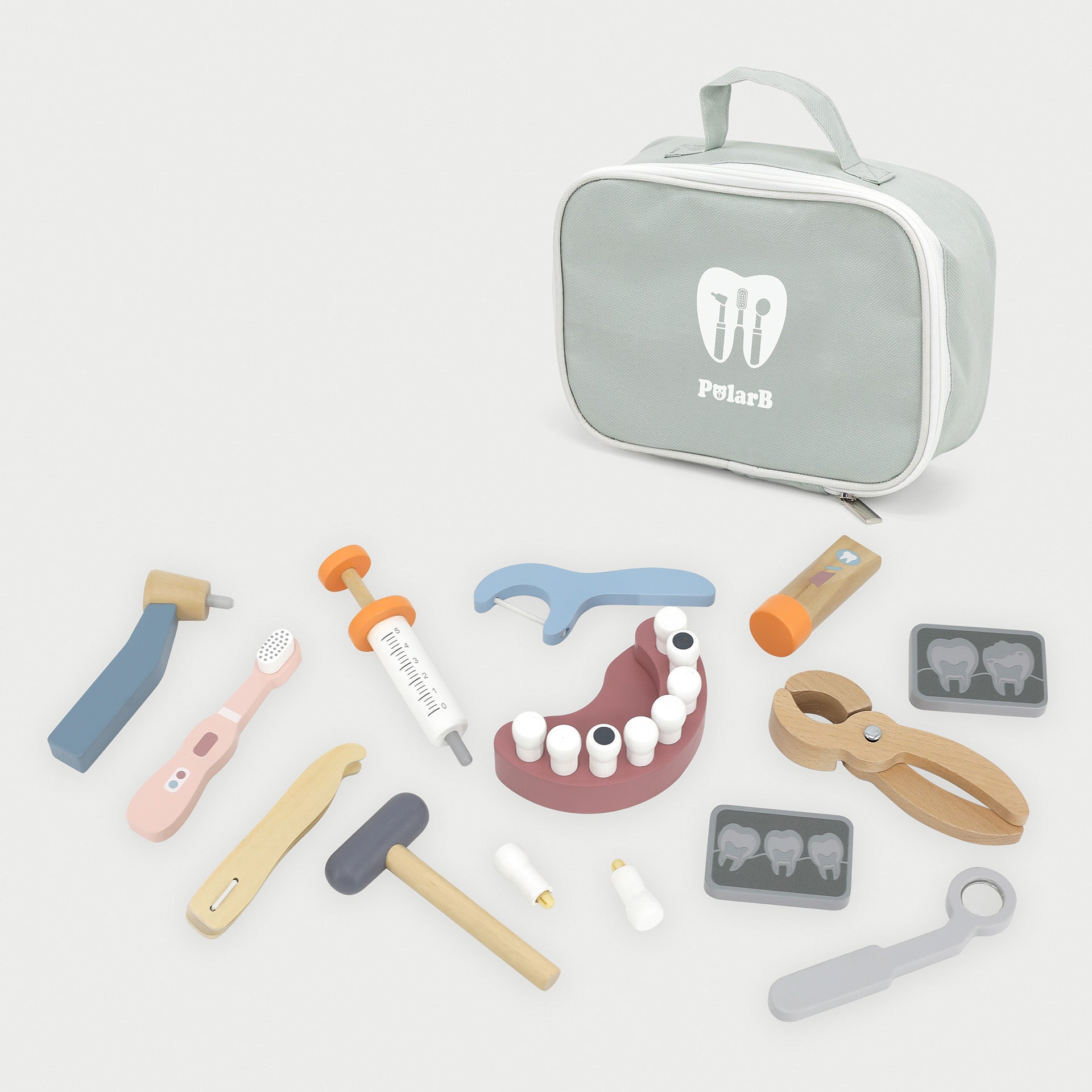 Wooden Dentist Set