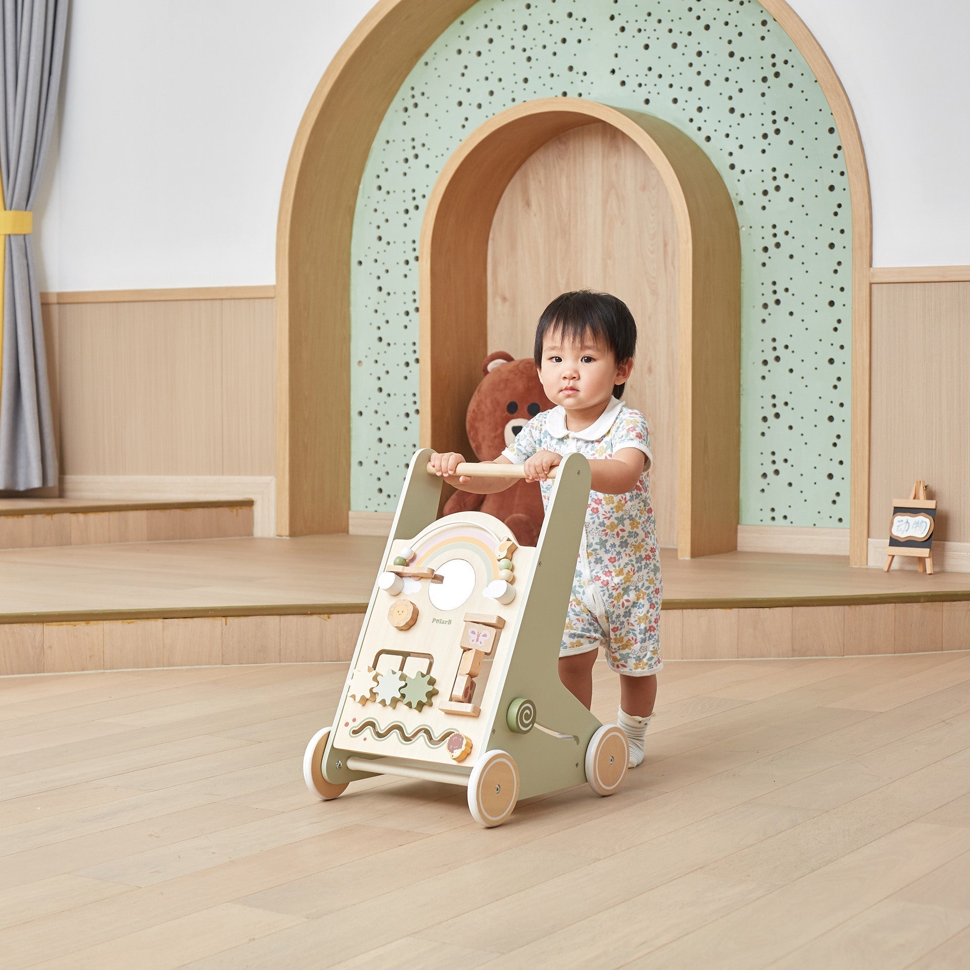 Wooden Baby Walker