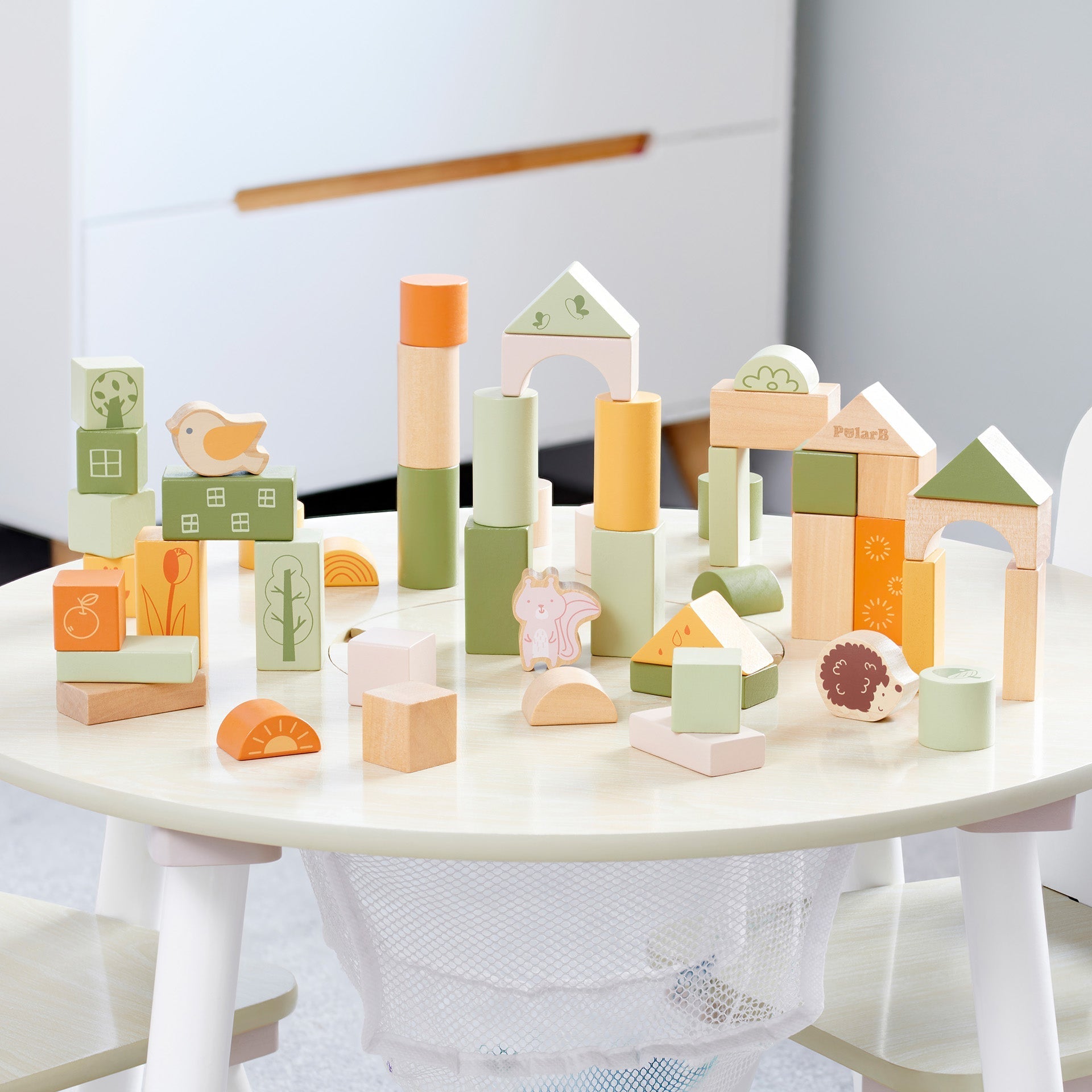 Wooden Blocks - Set of 50