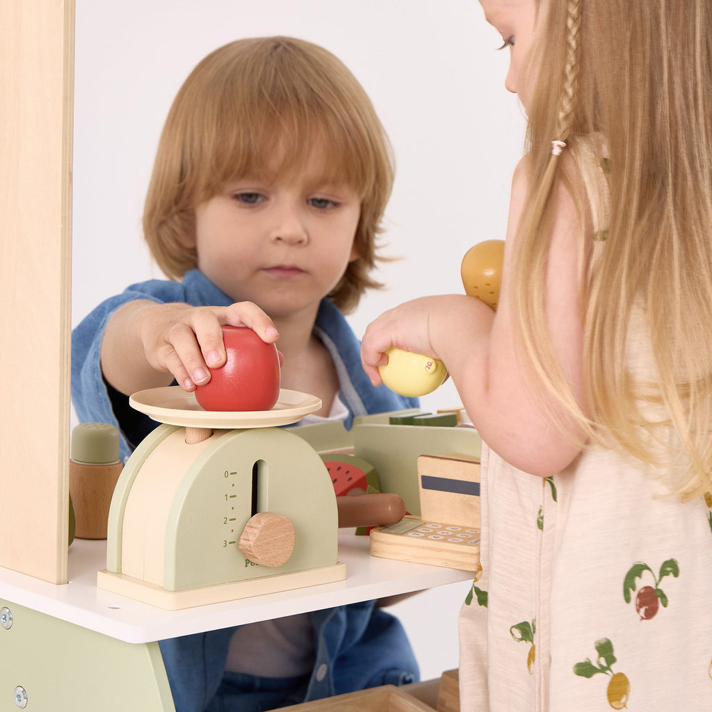 Wooden Weighing Scale