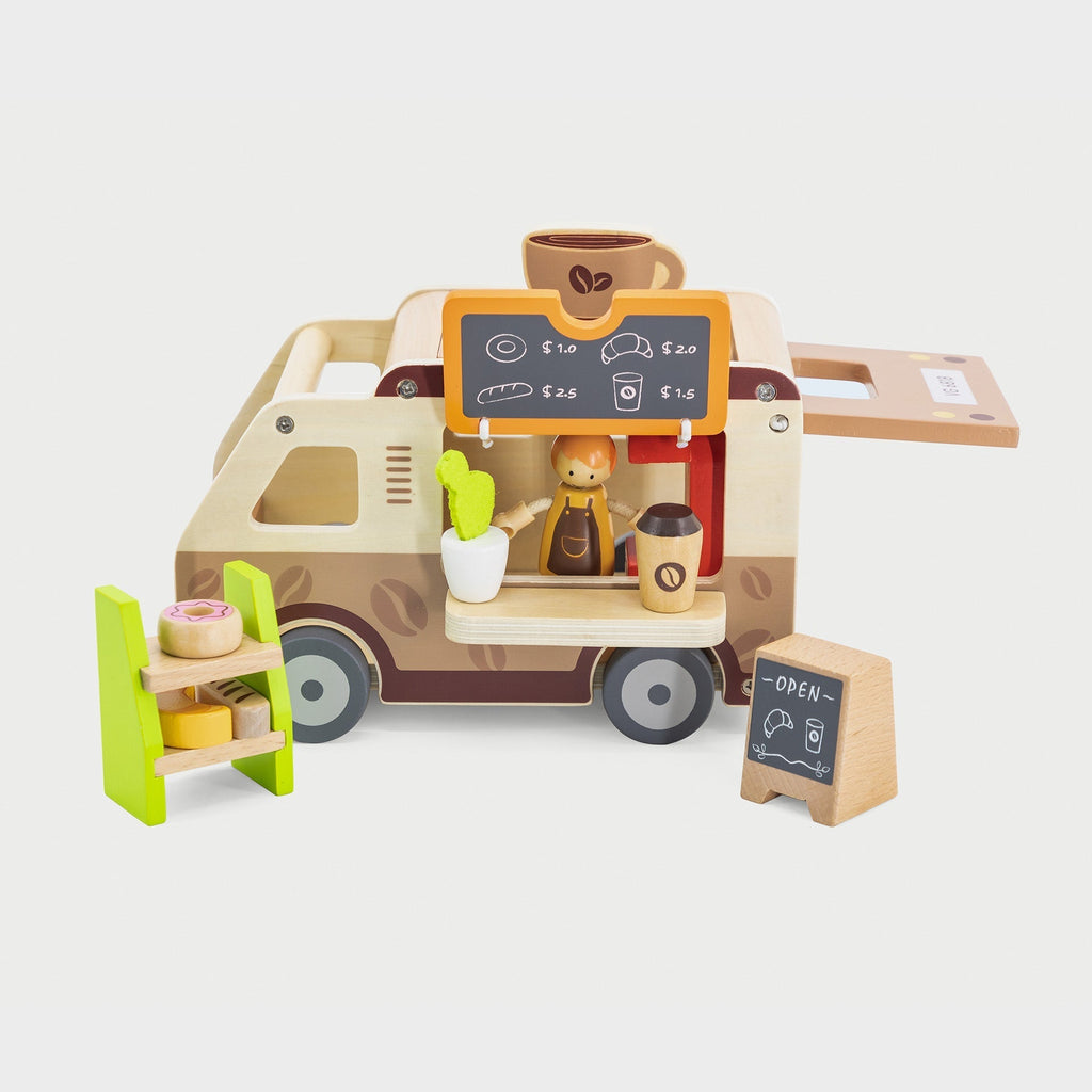 Wooden Coffee Truck