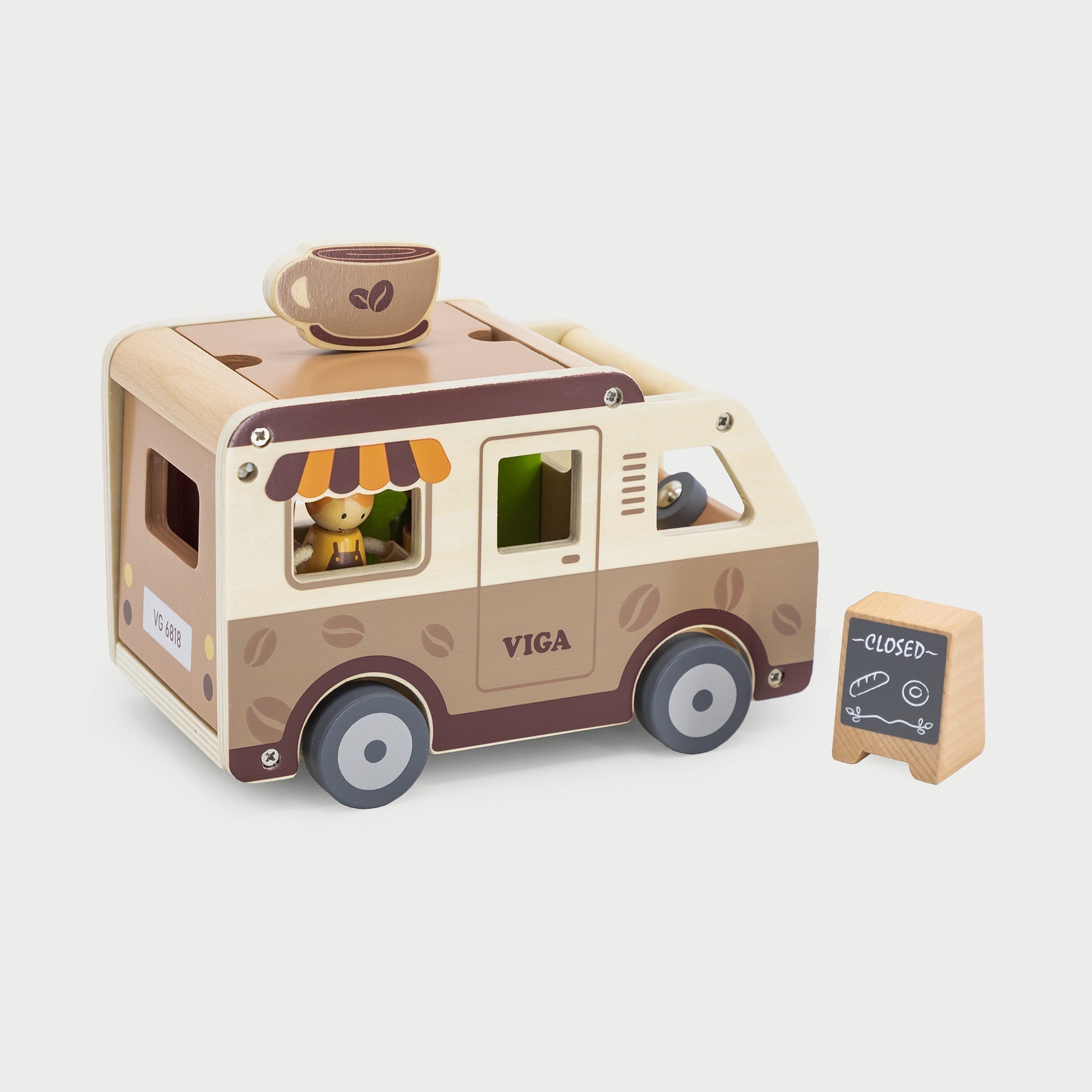Wooden Coffee Truck