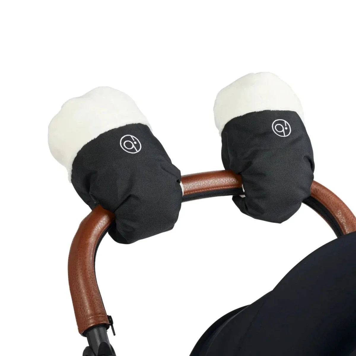 Ickle Bubba Pram / Pushchair Mitts - Black