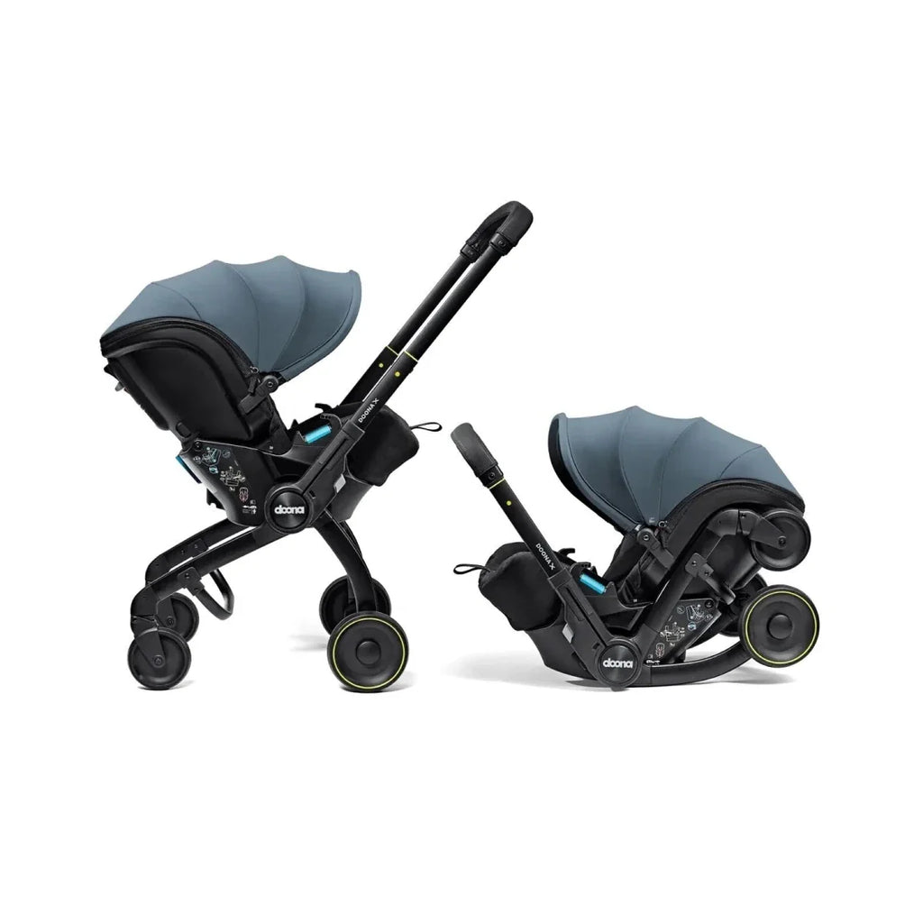 Doona X Infant Car Seat Group 0+ & Stroller - Ocean Blue