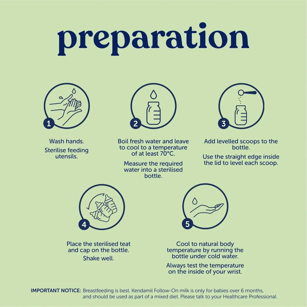 Kendamil Stage 1 Organic First Infant Milk Formula - from Birth 800g