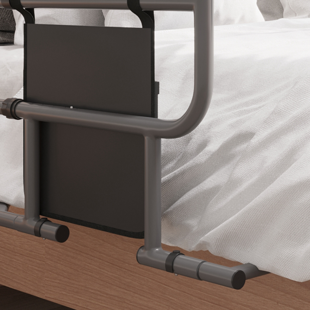 Folding Bed Rail for Elderly / Disabled Adults with Pocket