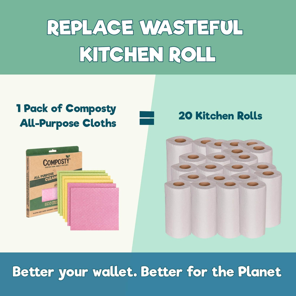Composty The Better Home Super Bundle – 6/6/6 Eco Kitchen & Home Set