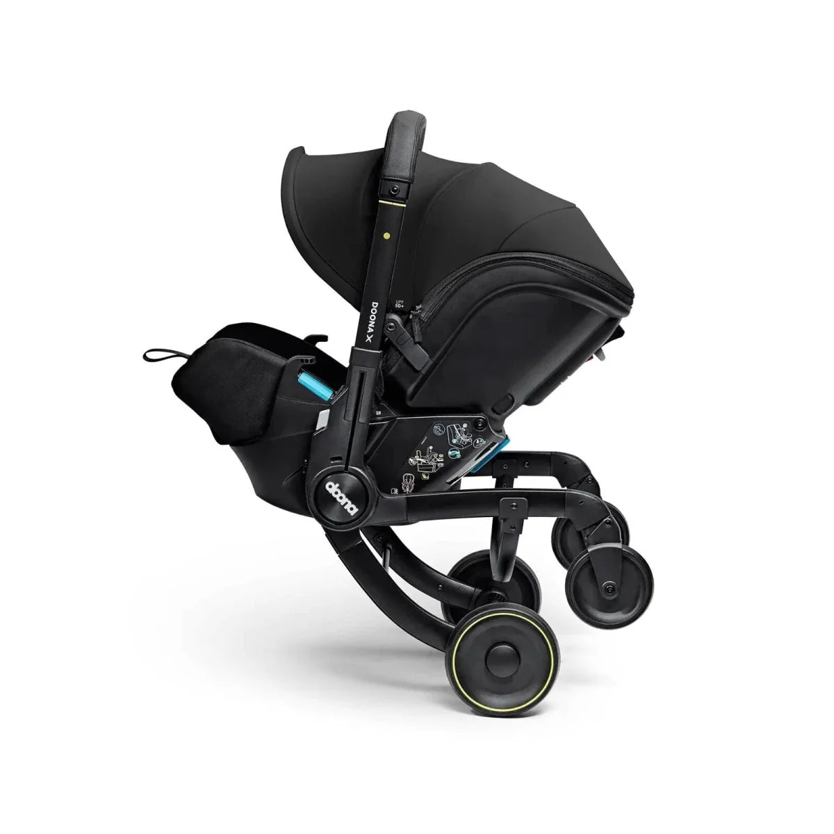 Doona X Infant Group 0+ Car Seat & Stroller - Nitro Black