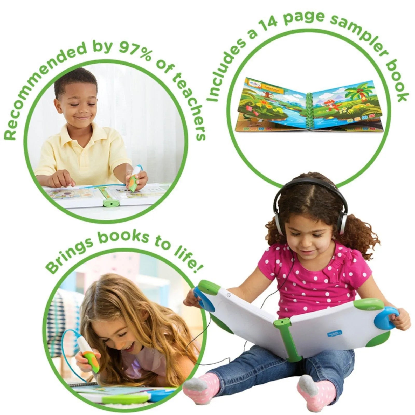 LeapFrog LeapStart Interactive Reading Toy - Green