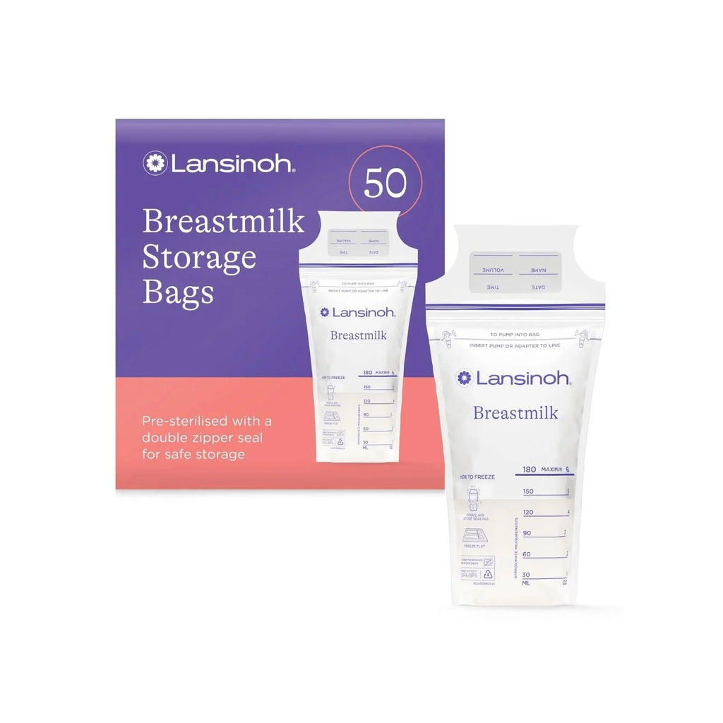 Lansinoh Breastmilk Storage Bags - Pack of 50