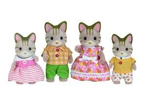 Sylvanian Families - Striped Cat Family
