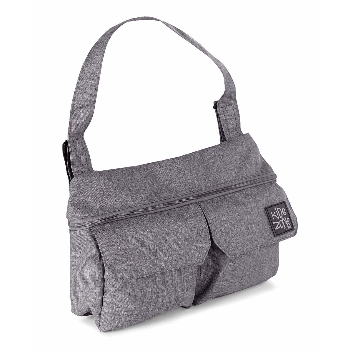 Jane Pram Stage Handlebar Pushchair Organiser Bag - Grey