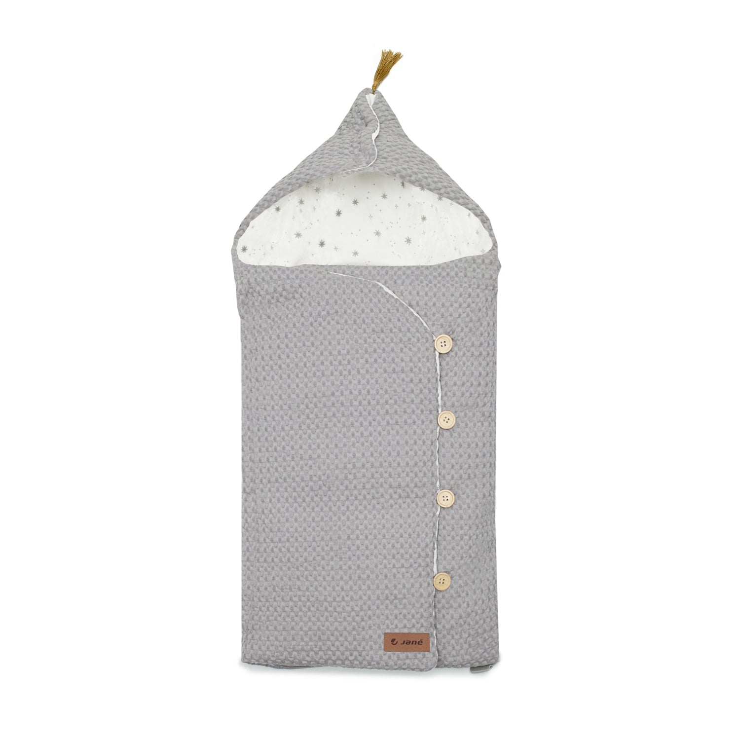 Jane Mims+ Baby Blanket Shawl with Hood for Pushchairs