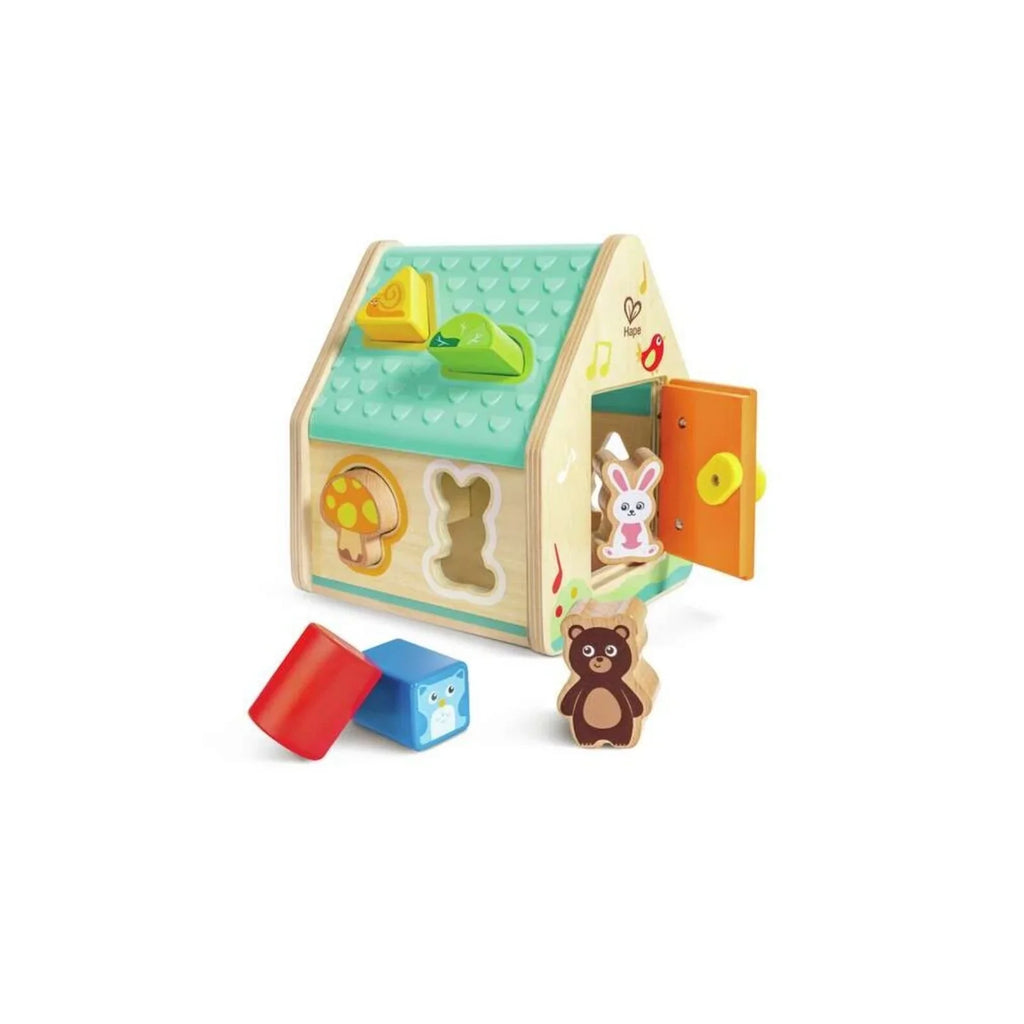 Hape Critter Wooden House Shape Sorter