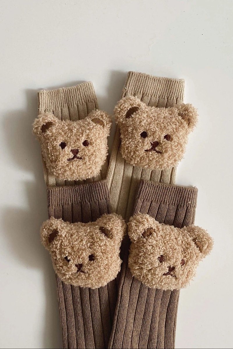 Cozy Crew Club - The Bear Knee Socks - Super Soft