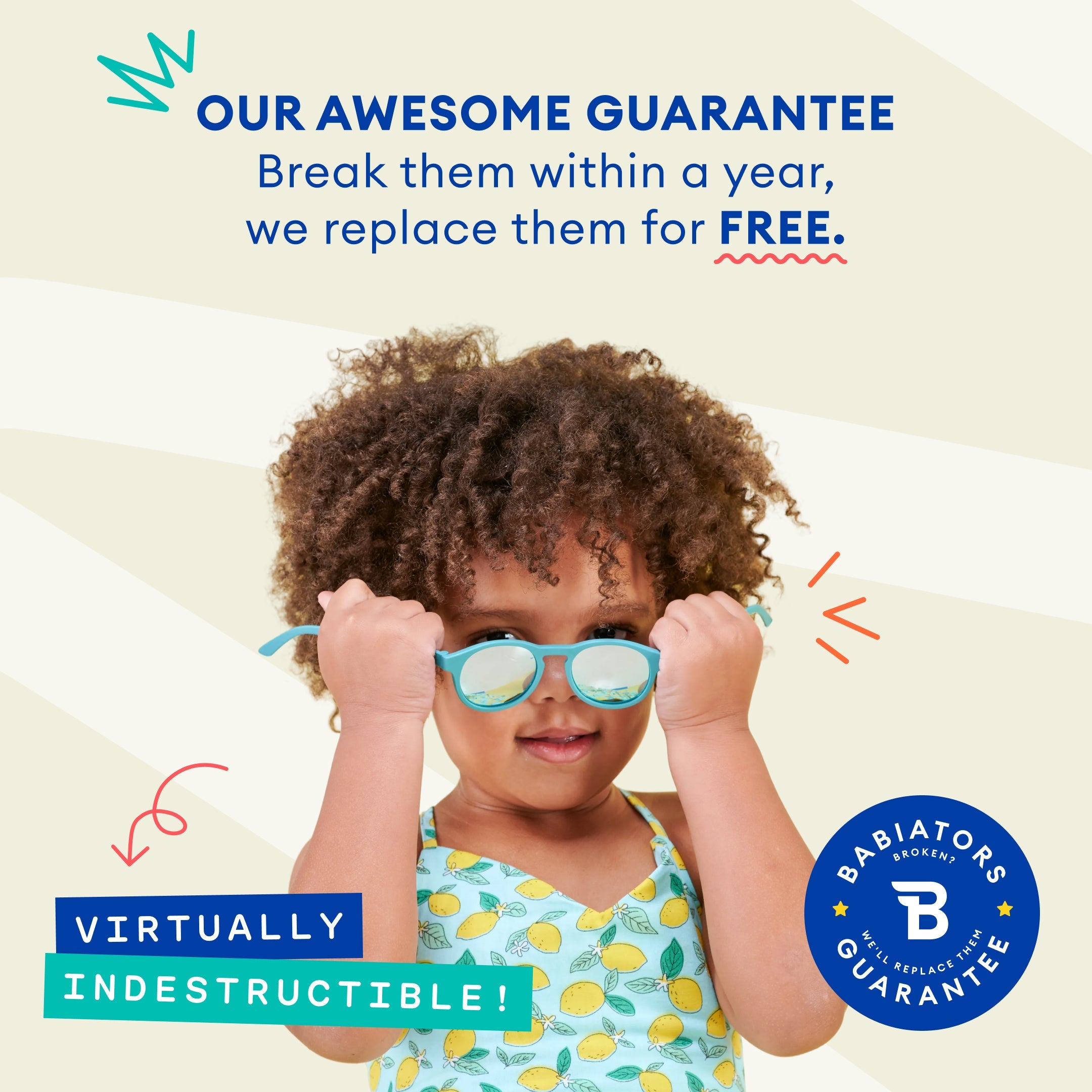 Babiators Original Keyhole Sunglasses - Moon Cherry
