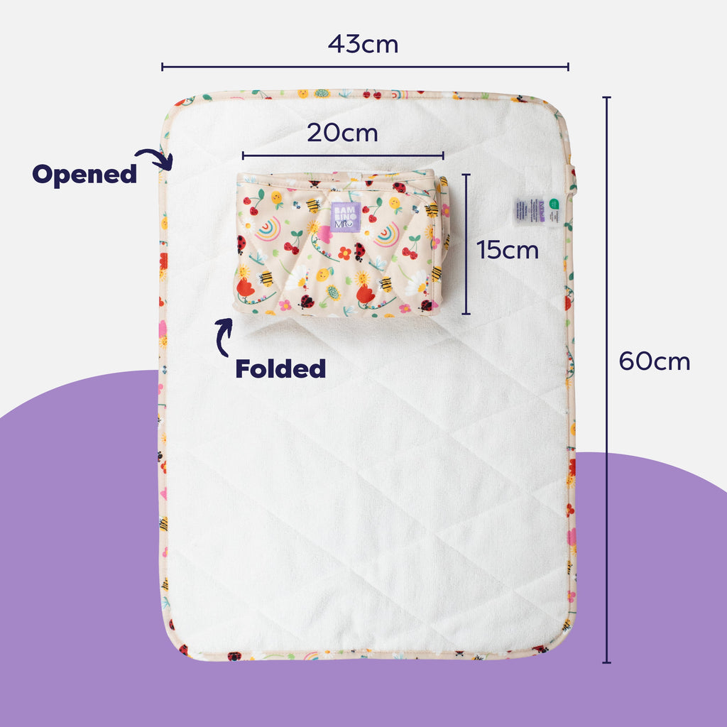 Bambino Mio On-The-Move Baby Changing Mat - Sunshine Friends