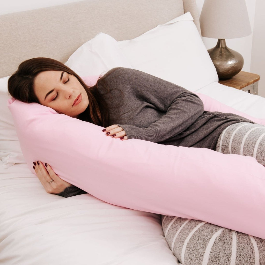 9 Ft Maternity Pillow And Case - Light Pink - Baby&More