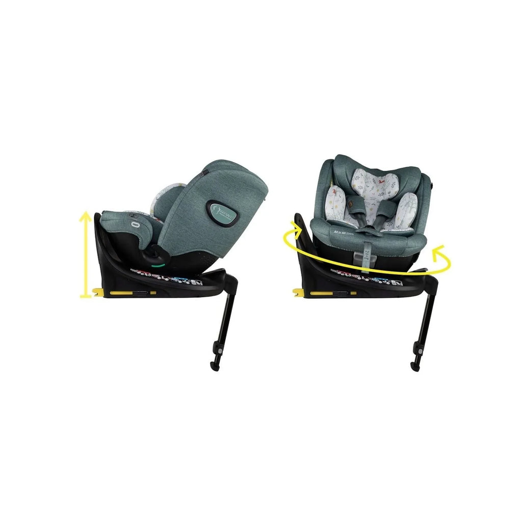 Cosatto All in All Extra i-Size 360 Group 0+/1/2/3 Car Seat - Meadow