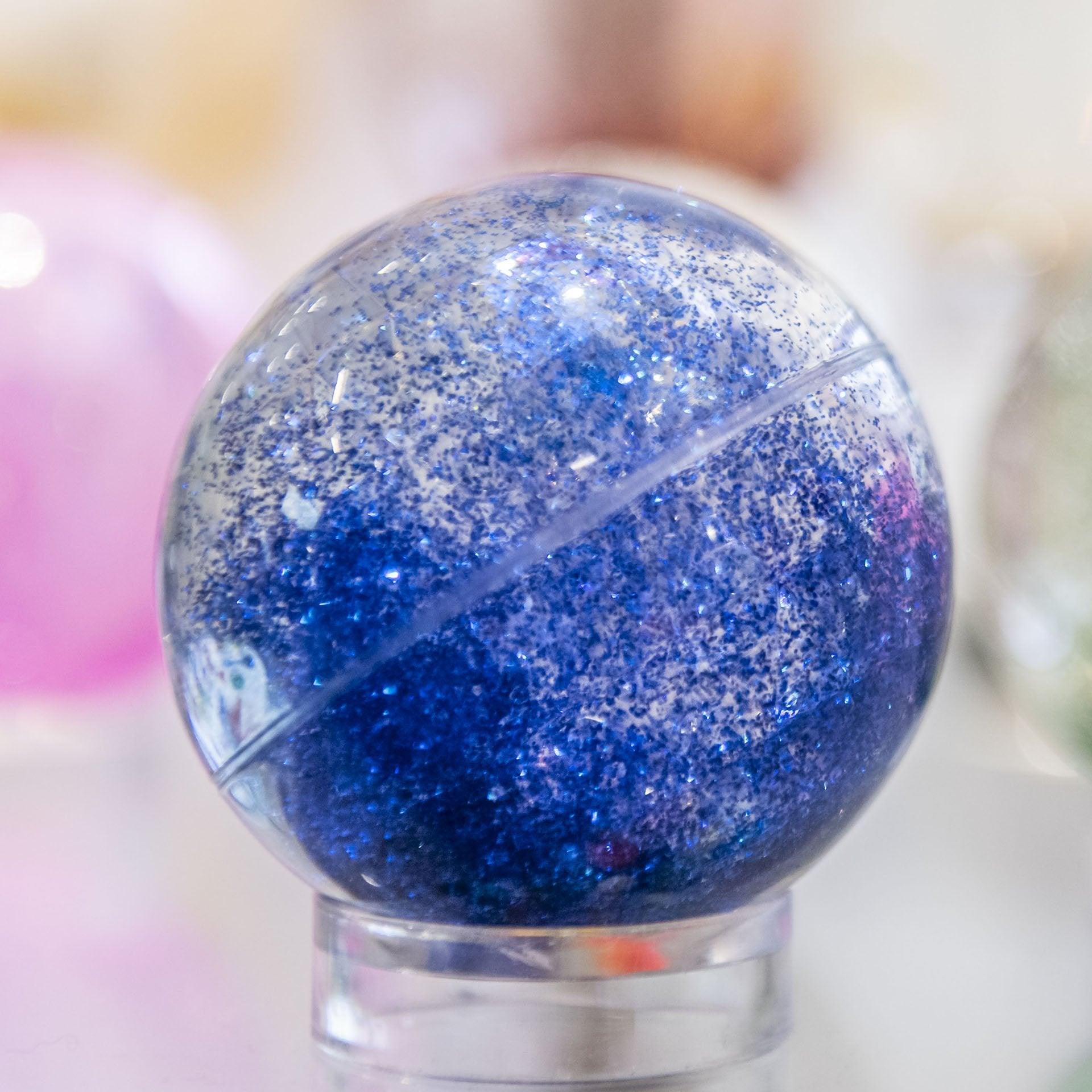 Sensory Rainbow Glitter Balls