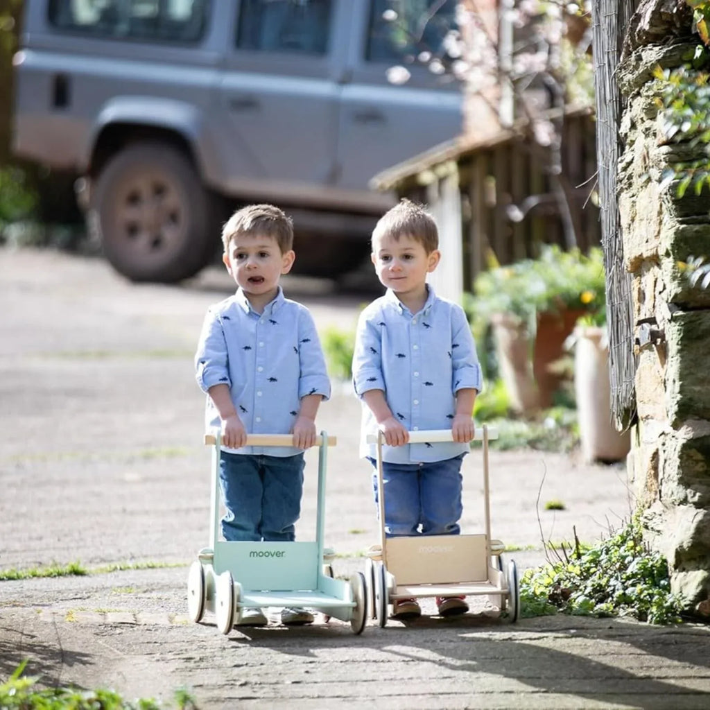 Wooden Moover Baby Walker - Sage Green