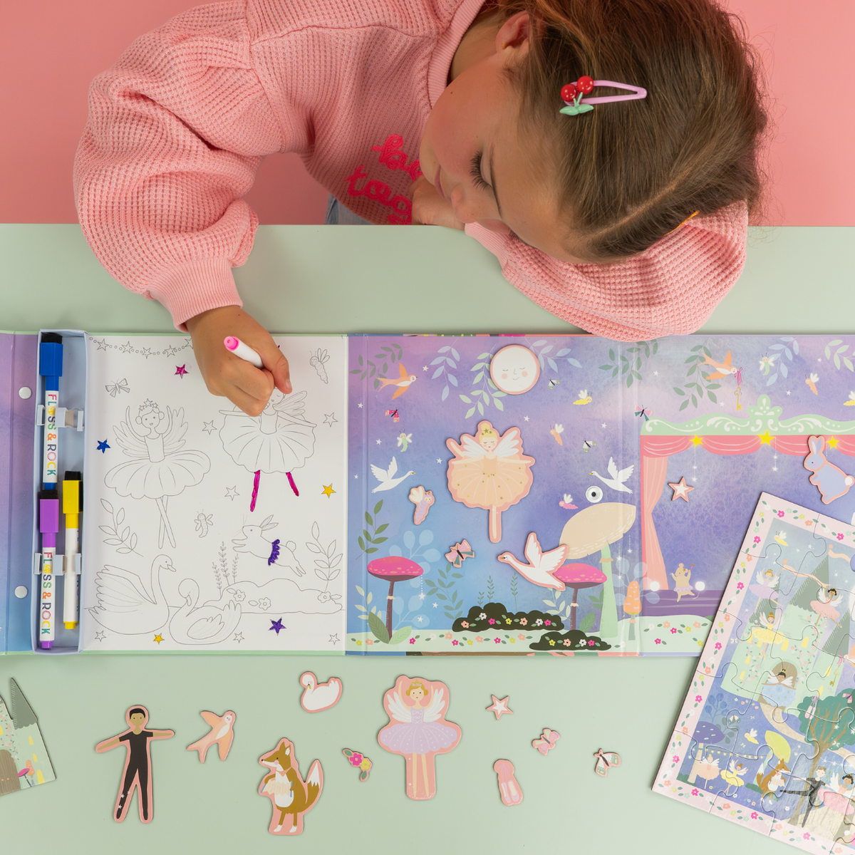 Magnetic Multi Play Travel Set - Enchanted
