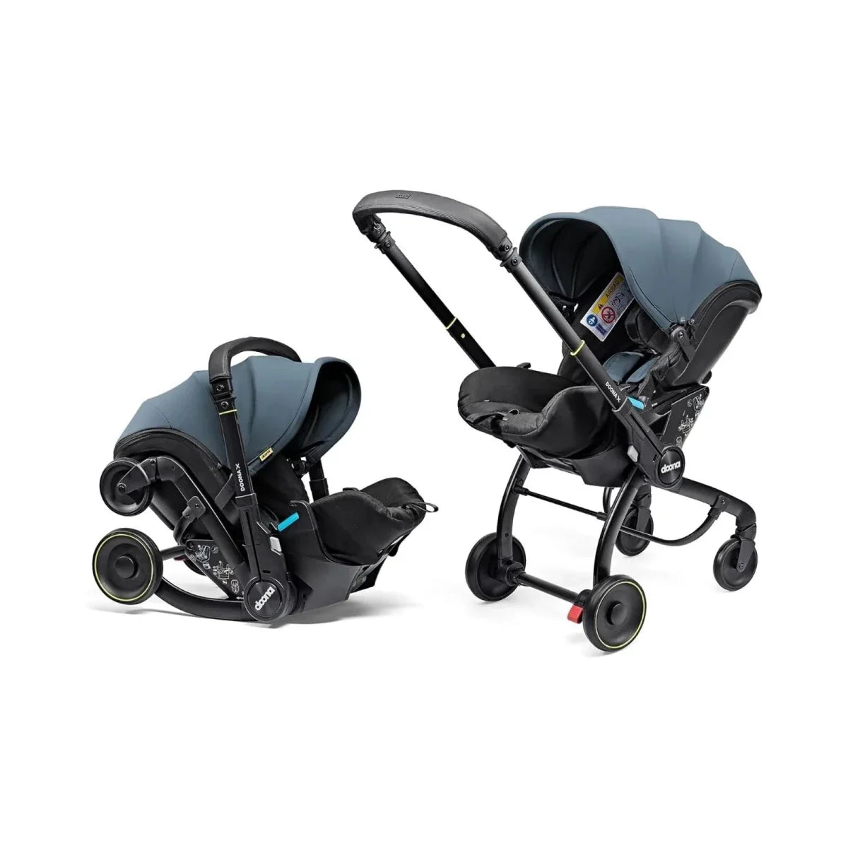 Doona X Infant Car Seat Group 0+ & Stroller - Ocean Blue