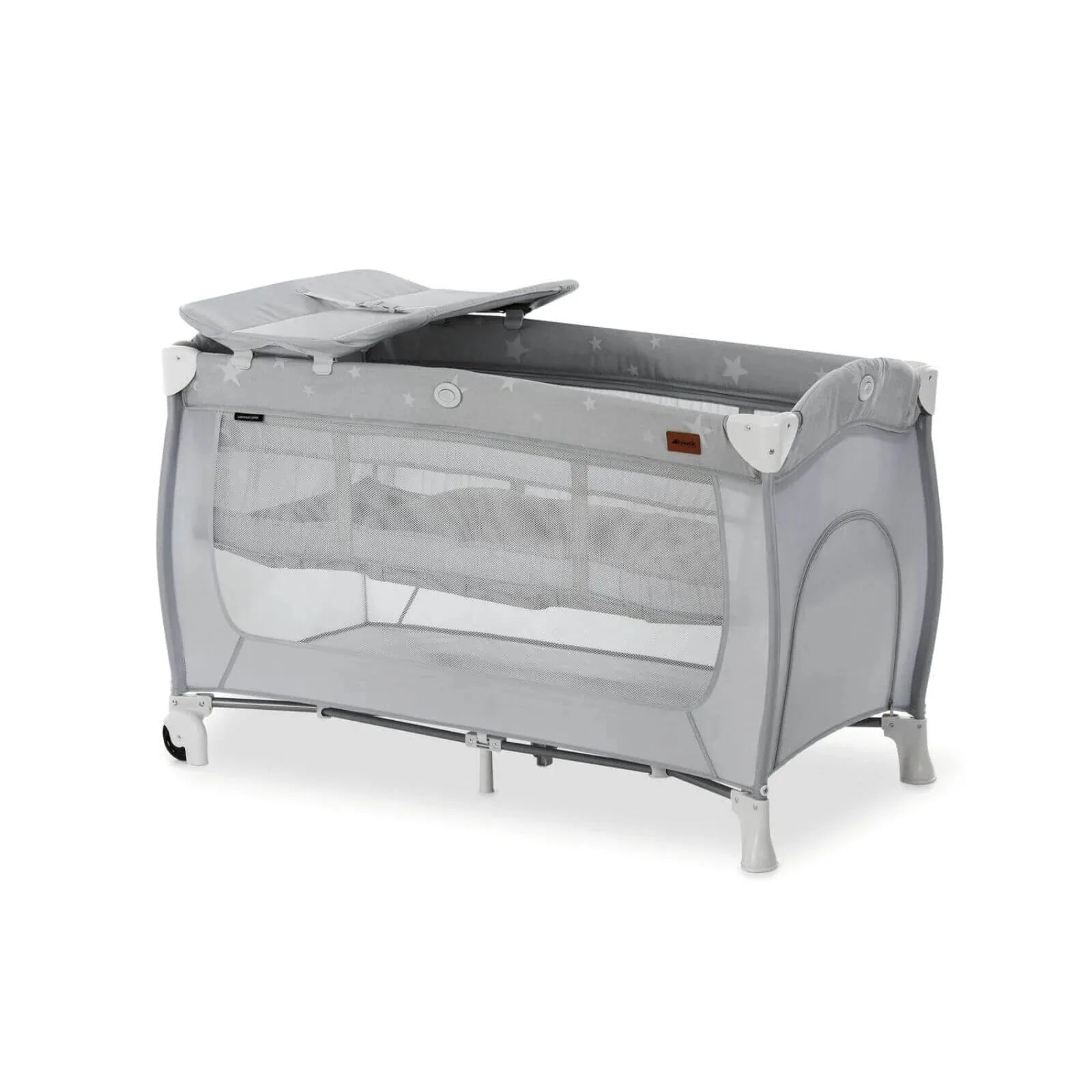 Hauck Sleep N Play Centre Bassinet Travel Cot & Playpen - Stars