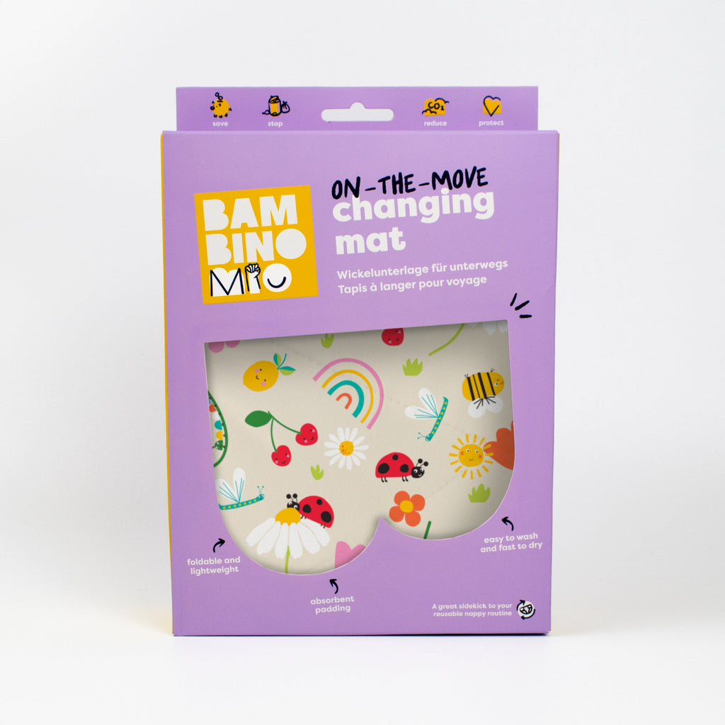 Bambino Mio On-The-Move Baby Changing Mat - Sunshine Friends