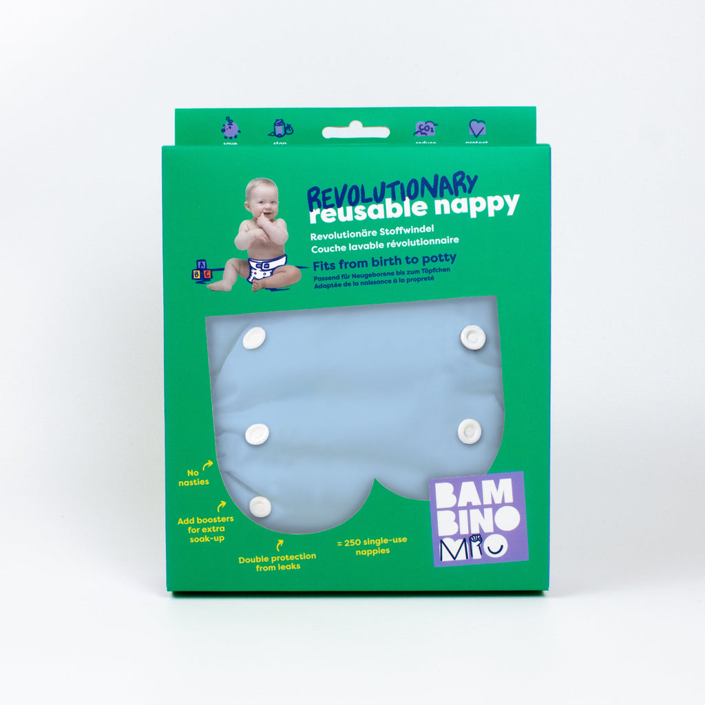 Bambino Mio Revolutionary Reusable Nappy - Blue