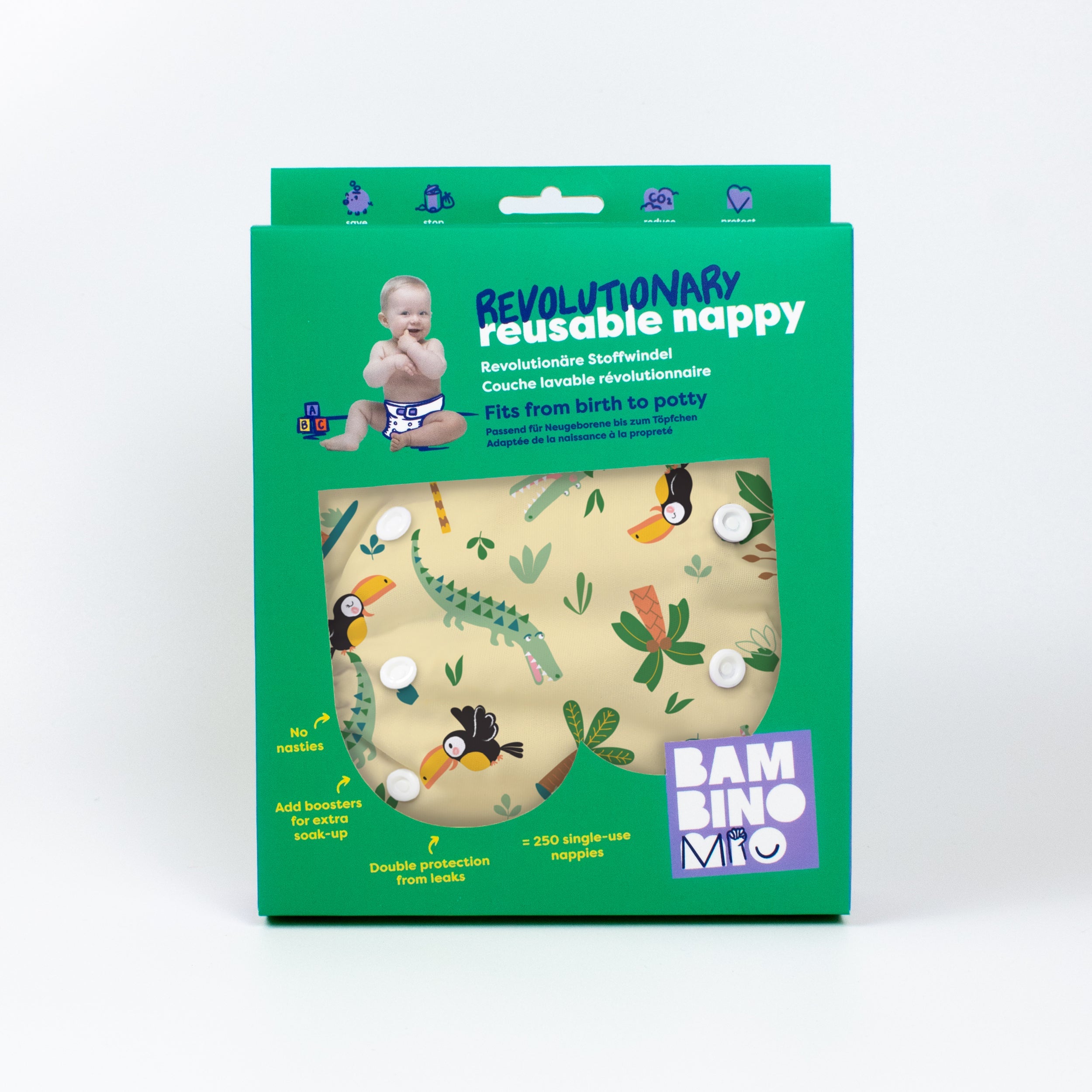 Bambino Mio Revolutionary Reusable Nappy - River Rascals