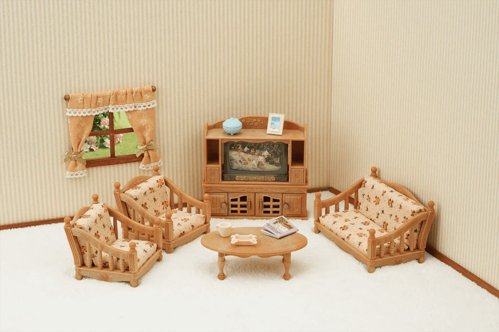Sylvanian Families - Comfy Living Room Set Furniture Playset