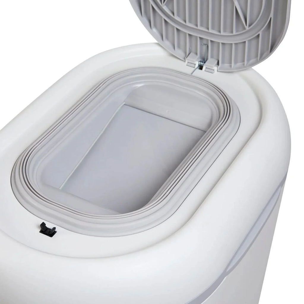 Shnuggle Eco-Touch Nappy Bin - White