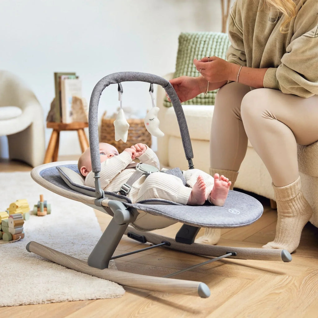 Ickle Bubba Stella Rocker Bouncer Chair - Grey