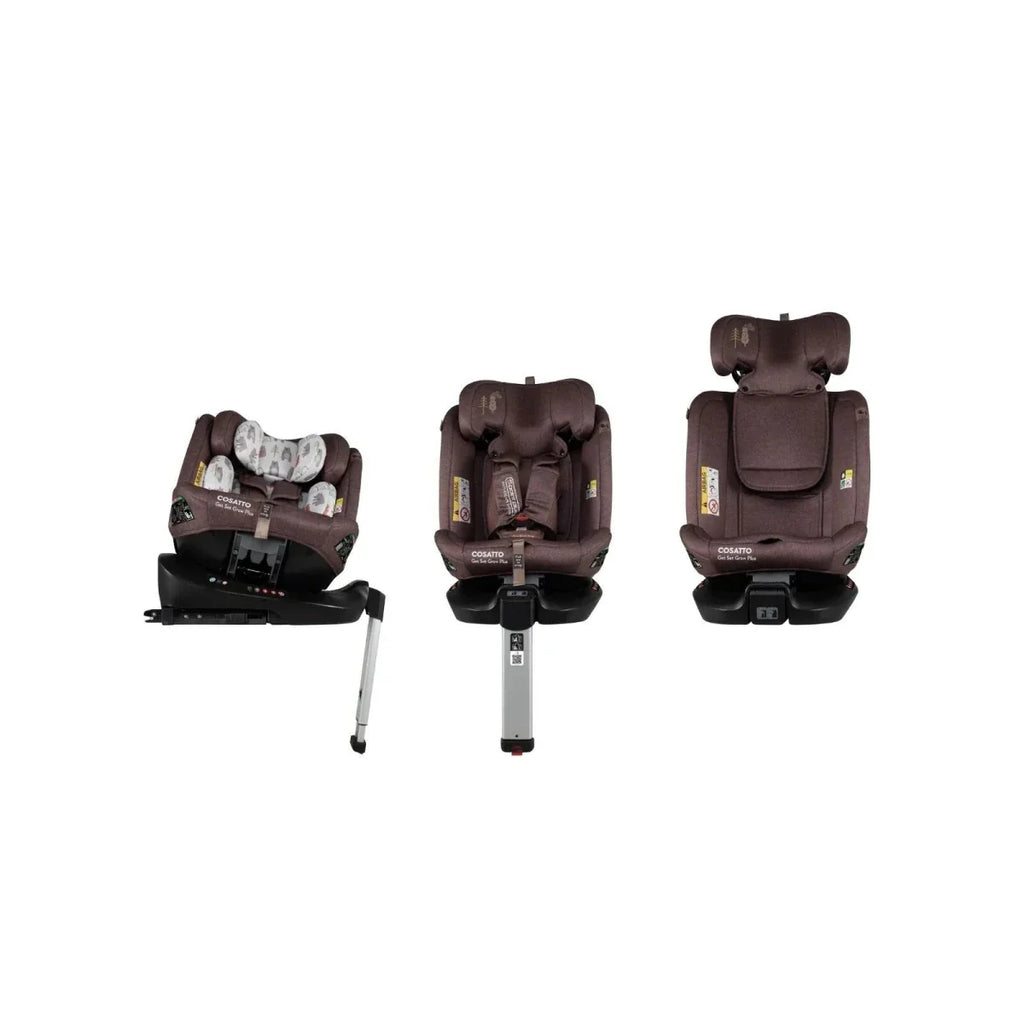 Cosatto Get Set Grow Plus i-Size Group 0+/1/2/3 360 Car Seat - Bear Hug
