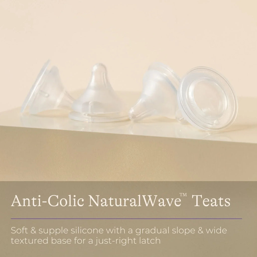 Lansinoh NaturalWave Slow Flow Teats - Pack of 2