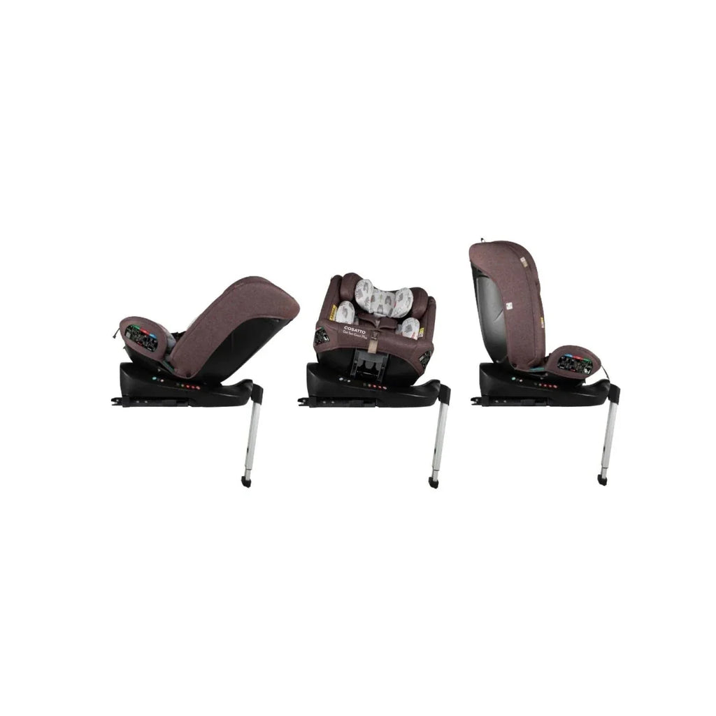 Cosatto Get Set Grow Plus i-Size Group 0+/1/2/3 360 Car Seat - Bear Hug