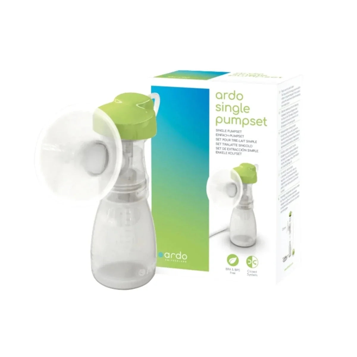 Ardo Single Breast Pump Set for Calypso & Carum