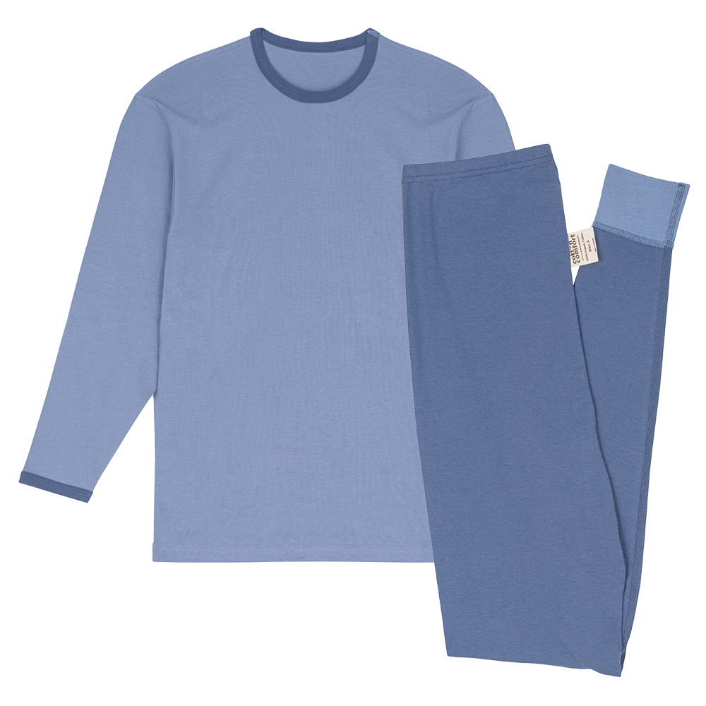 Eczema Clothing Anti Scratch Organic Adult Pyjama Set