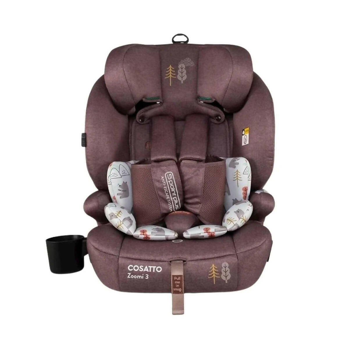 Cosatto Zoomi 3 i-Size Group 2/3 Car Seat - Bear Hug