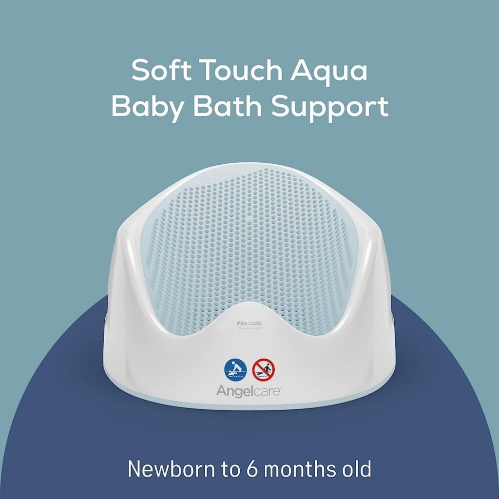 Angelcare Soft-Touch Bath Support Aqua