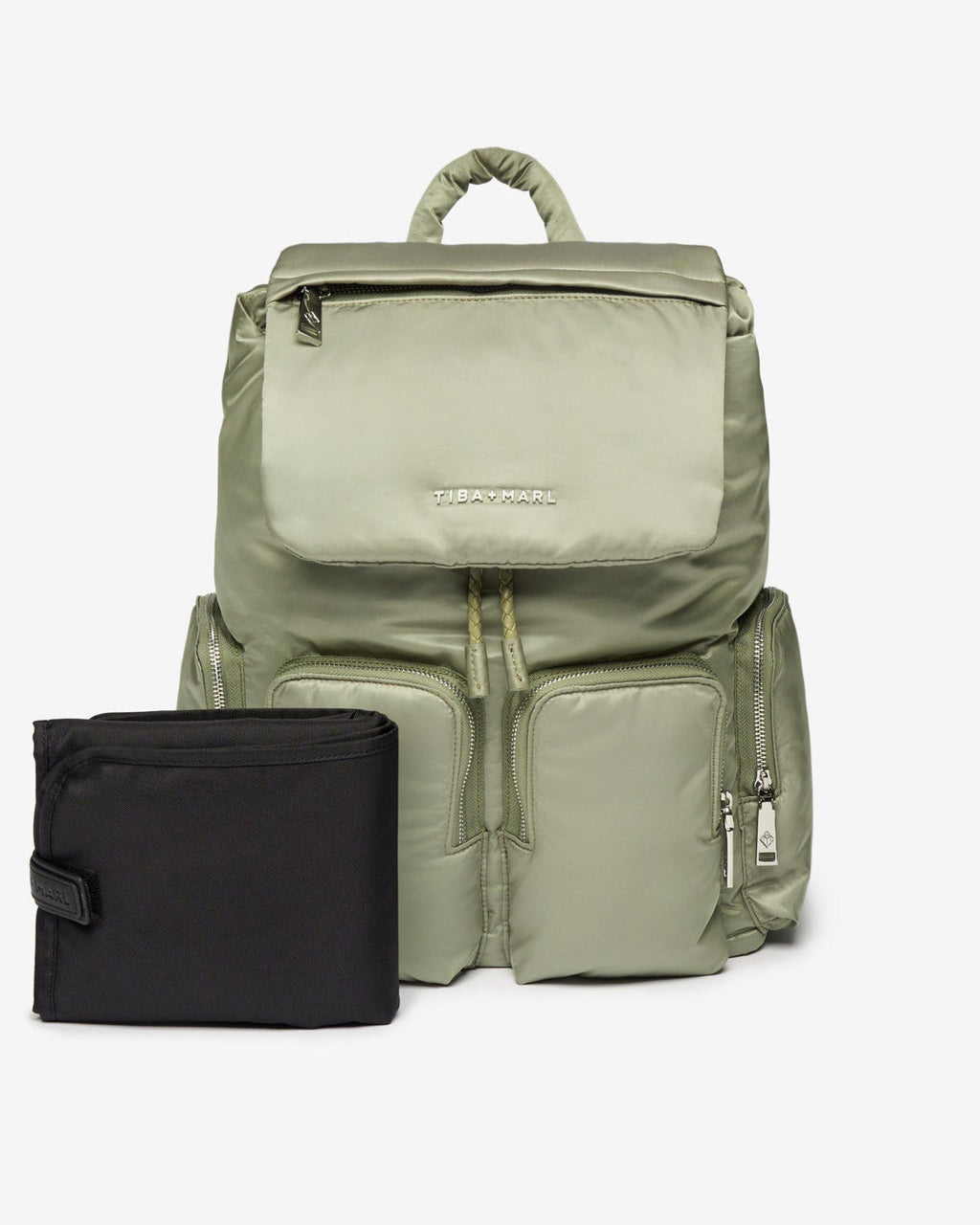 Tiba+Marl Alto Changing Backpack Sage