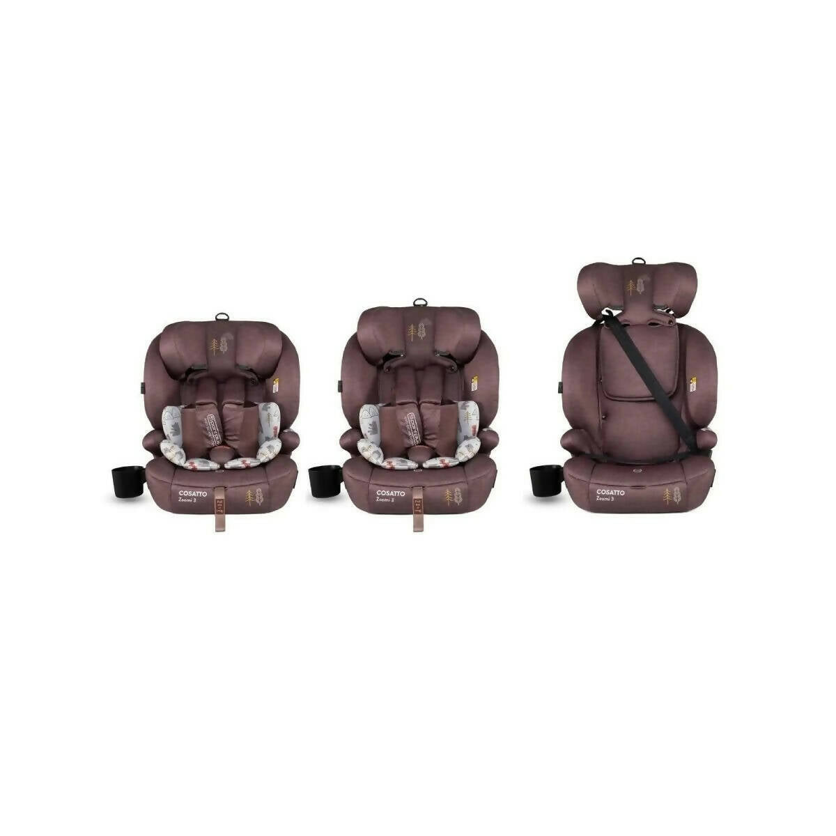 Cosatto Zoomi 3 i-Size Group 2/3 Car Seat - Bear Hug
