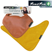 2 PACK - Mum 2 Mum PLUS Adult Disability Dignity Bibs - ANY COLOURS