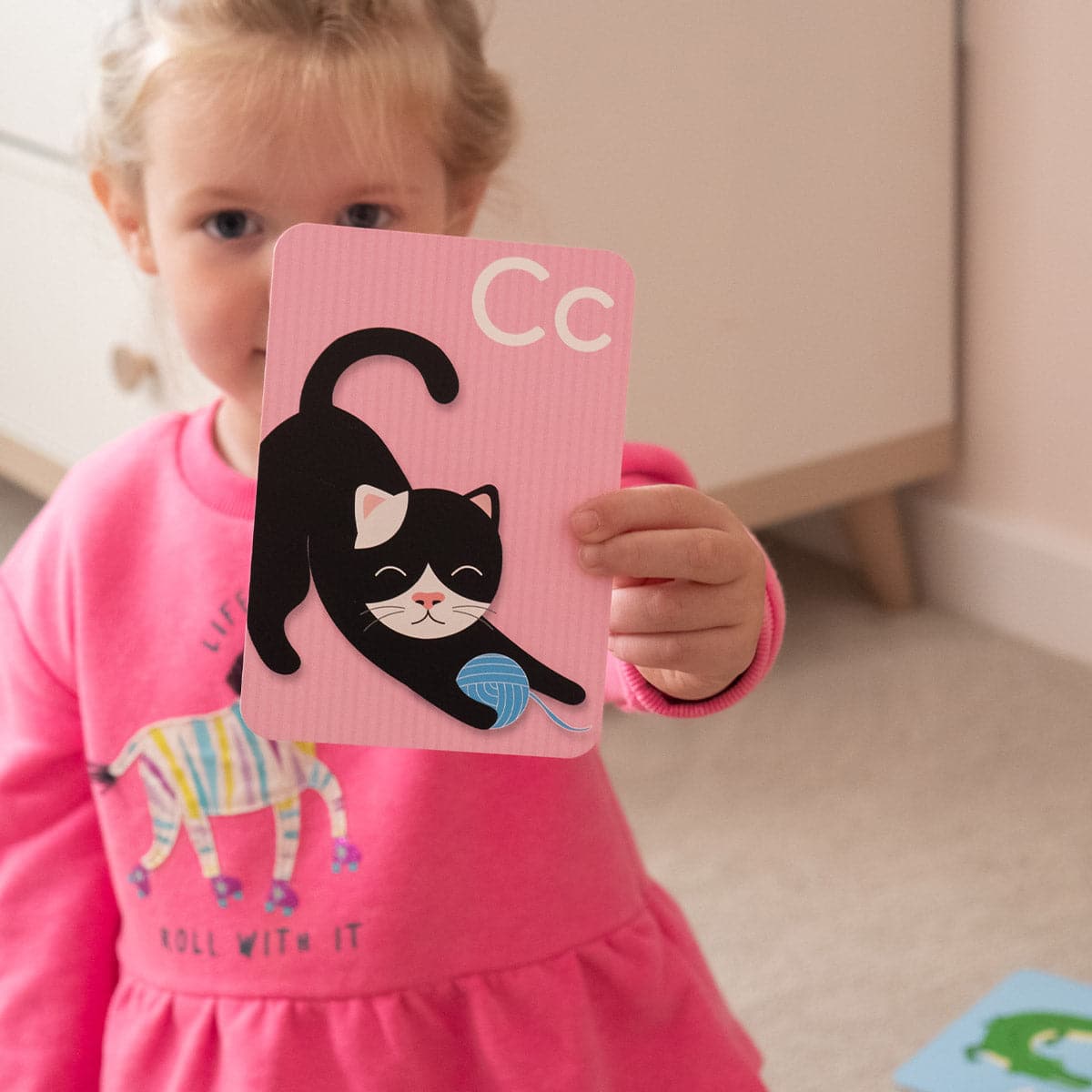 Priya & Peanut Alphabet Flash Cards