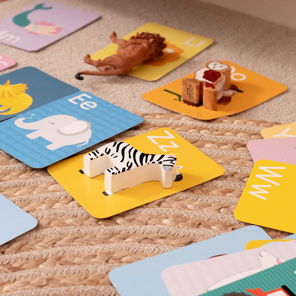 Priya & Peanut Alphabet Flash Cards