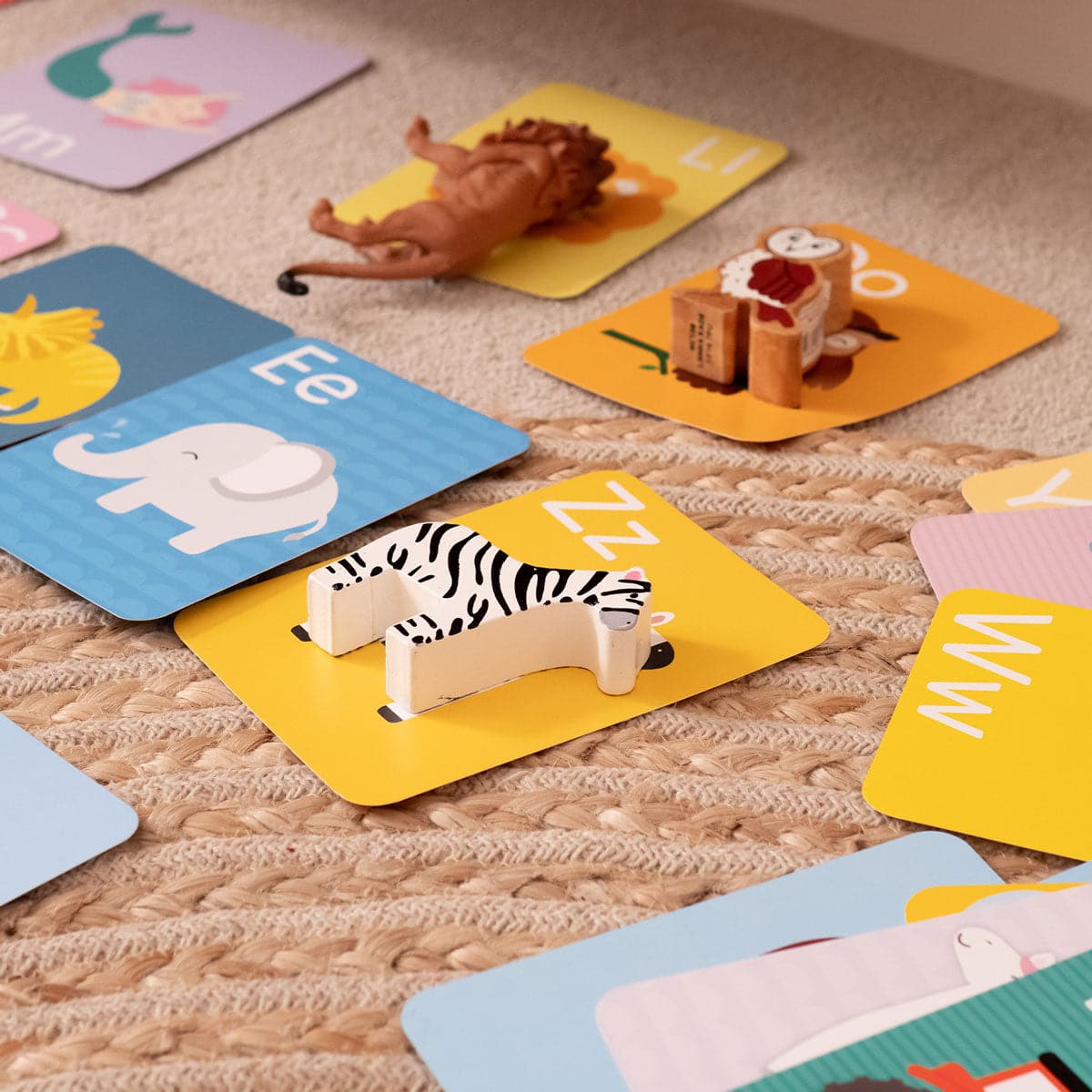 Priya & Peanut Alphabet Flash Cards