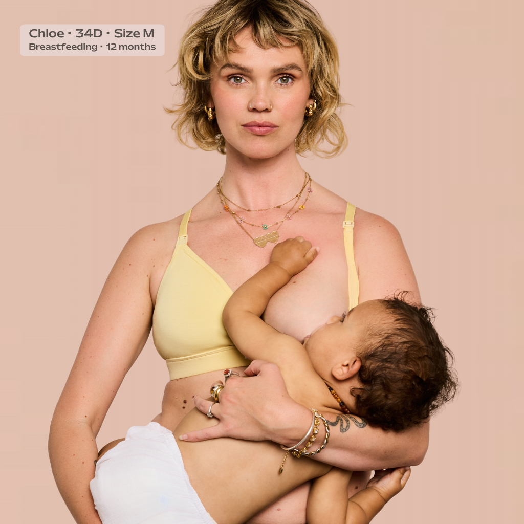 LESH - Anywhere Leakproof Nursing Bra - Black / Pink / Beige